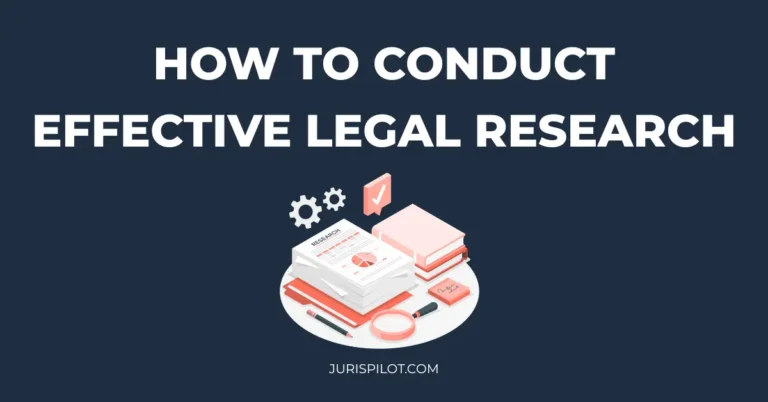 how to do legal research